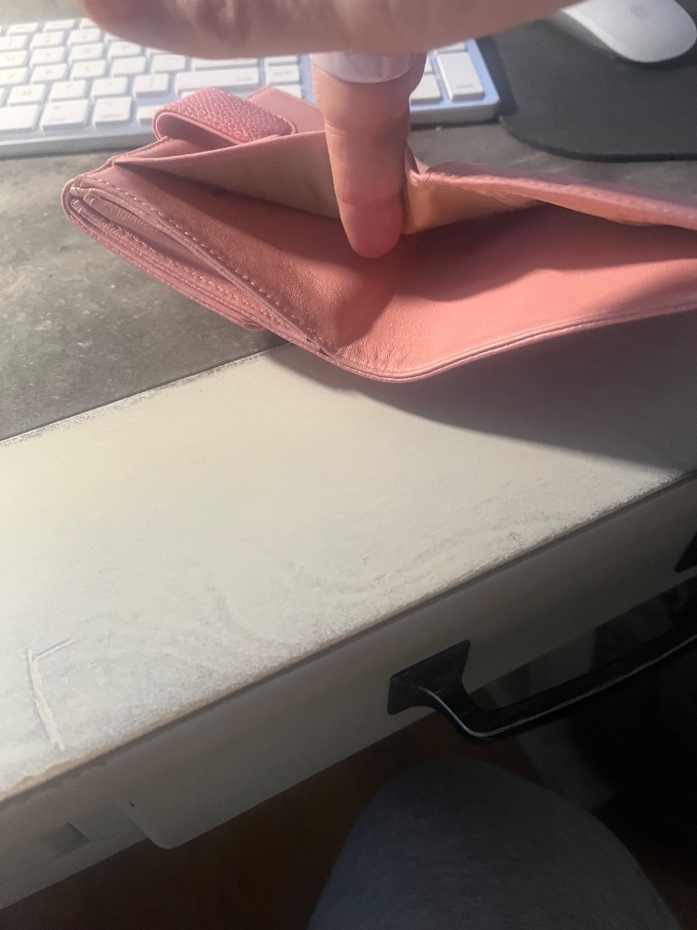 Chanel Light Pink Compact Wallet - Picture 8 of 8